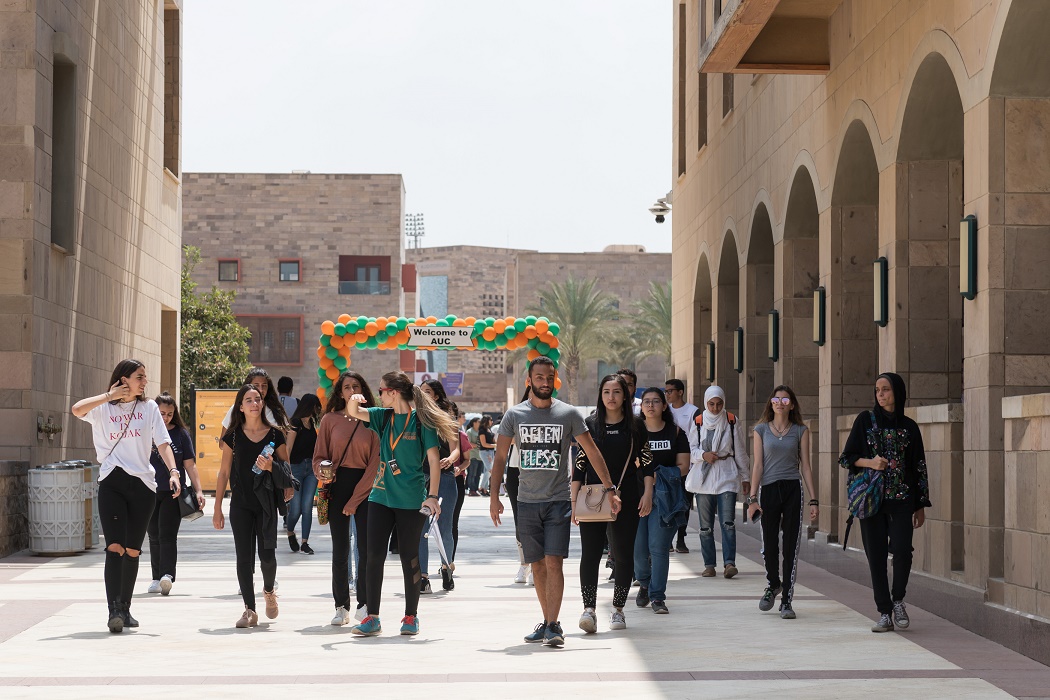 American University in Cairo Welcoming Newcomers